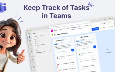 Tasks Checklist — Microsoft 365 plugin