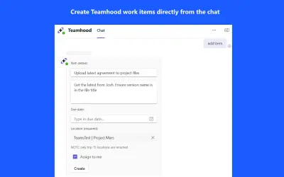 Teamhood — Microsoft 365 plugin