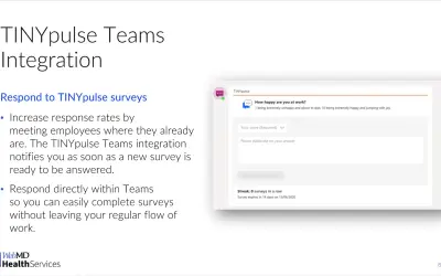 TINYpulse — Microsoft 365 plugin