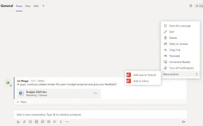 Todoist — Microsoft 365 plugin