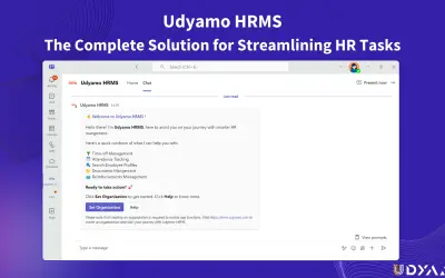 Udyamo HRMS — Microsoft 365 plugin