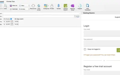 Veeting Rooms Add-In for Outlook — Microsoft 365 plugin