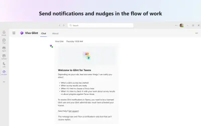 Viva Glint — Microsoft 365 plugin