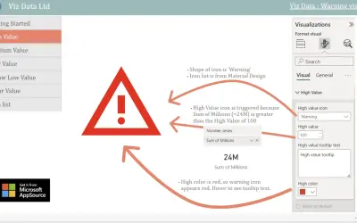 Warning Icon — Microsoft 365 plugin