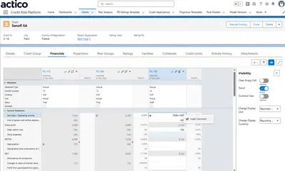 ACTICO Credit Risk Platform — Salesforce plugin