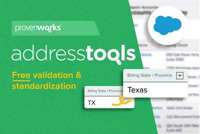 AddressTools Free: Address Validation and Standardisation Suite — Salesforce plugin