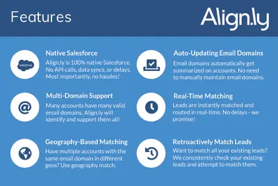 Align.ly Lead-to-Account Matching, Lead Routing, and Lead Auto-Conversion — Salesforce plugin