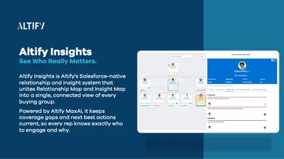 Altify Insights | See Who Really Matters, 100% Salesforce Native — Salesforce plugin