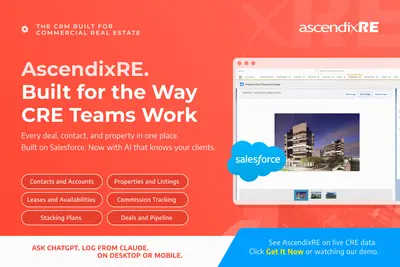AscendixRE | AI-Powered CRM for Commercial Real Estate — Salesforce plugin