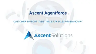 Ascent AI Agent: Extension for Ascent ERP — Salesforce plugin