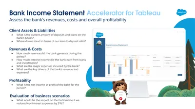BANK INCOME STATEMENT | Tableau Accelerator for Financial Services — Salesforce plugin