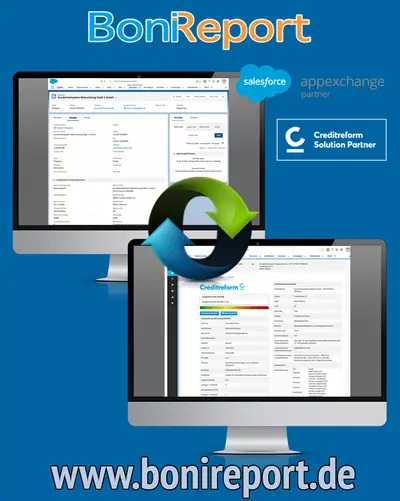 BoniReport für Creditreform - Credit Check - Internationale Bonitätsauskünfte — Salesforce plugin