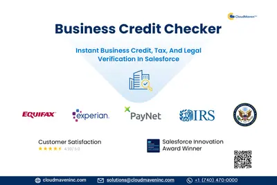 Business Credit Checker for real-time Business Credit Reports and Scores — Salesforce plugin