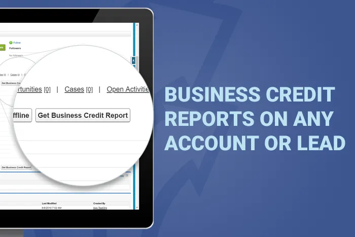 Business Credit Reports, Inc.: Synergy for Salesforce — screenshot from the Salesforce AppExchange listing
