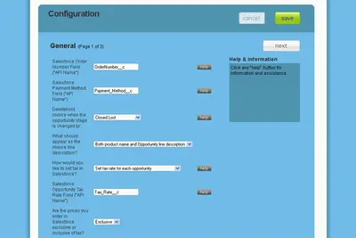 CarryTheOne Accounting Integrations (e-conomic, FreshBooks, KashFlow, Xero) — Salesforce plugin