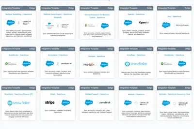 Celigo integrator.io Integration Platform for Salesforce and Other Applications — Salesforce plugin