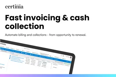 Certinia Billing & Receivables — Salesforce plugin