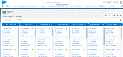 ChikPea Telecom Order Management (TOM) — Salesforce plugin