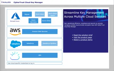 CipherTrust Cloud Key Manager from Thales — Salesforce plugin
