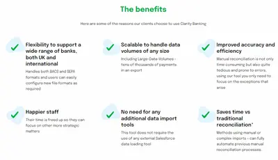Clarity Banking — Salesforce plugin
