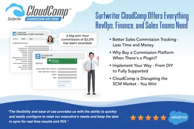 CloudComp | Sales Commission Management, Commission Tracking, Quota Management — Salesforce plugin