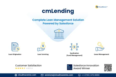 cmLending: Loan Origination, Loan Management, and Servicing Platform — Salesforce plugin