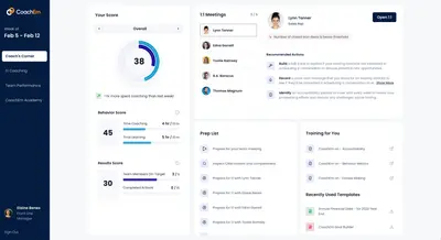 CoachEm Coaching Execution Platform — Salesforce plugin