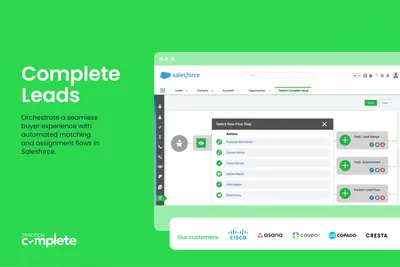 Complete Leads | Routing | Matching | Round Robin | AI Workflows | No-Code — Salesforce plugin