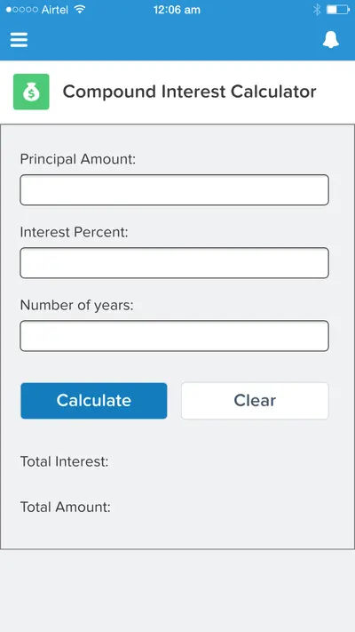 Compound Interest Calculator — Salesforce plugin
