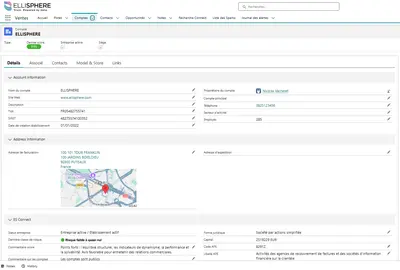 Connect – Data B2B pour Salesforce — Salesforce plugin