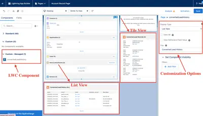 Converted Lead History Viewer — Salesforce plugin