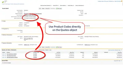 CRM Apps Lab™ Helper for Quote List Views: Product Code Roll-up — Salesforce plugin