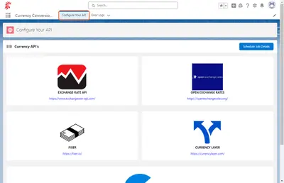 Currency Conversion — Salesforce plugin