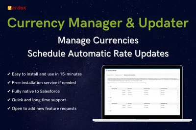 Currency Manager & Updater — Salesforce plugin