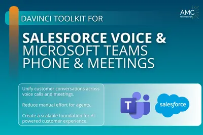 DaVinci Toolkit for Microsoft Teams & Salesforce Voice — Salesforce plugin