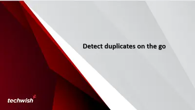 Detect duplicates on the go — Salesforce plugin