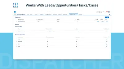Dispatcher: Round Robin Leads Routing and Case Assignment — Salesforce plugin