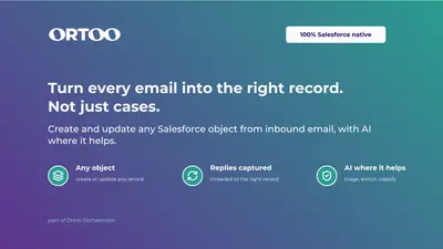 E2A: Smart Email Automation: AI-powered Email Routing + Triage + Data Extraction — Salesforce plugin