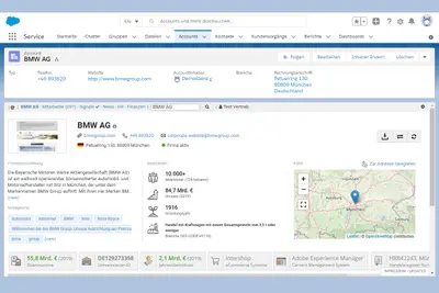 Echobot CONNECT - Business Data and Sales Intelligence for European Markets — Salesforce plugin