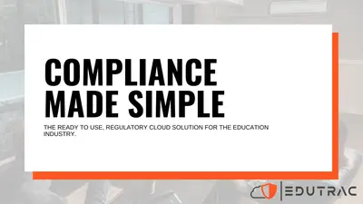 EduTrac Suite - the Regulatory Cloud Solution for the Education Industry — Salesforce plugin