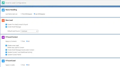 Email2Lead — Salesforce plugin