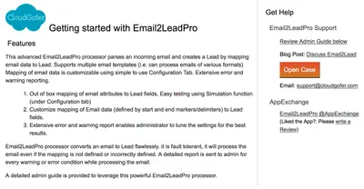 Email2LeadPro - Generate Leads from emails — Salesforce plugin