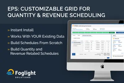 Enhanced Product Schedules: Customizable Grid for Quantity & Revenue Scheduling — Salesforce plugin