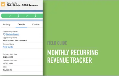 Field Guide | Monthly Recurring Revenue Tracker — Salesforce plugin