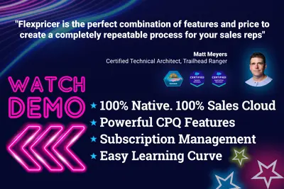 Flexpricer® CPQ, Subscription Management, Quotes, Quoting, Quote to Cash Pricing — Salesforce plugin