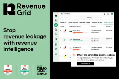 Forecasting and Pipeline Management - Revenue Intelligence platform Revenue Grid — Salesforce plugin