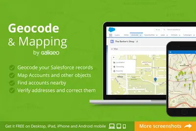 Geocode & Mapping: map records and verify addresses (Starter Ed.) — Salesforce plugin