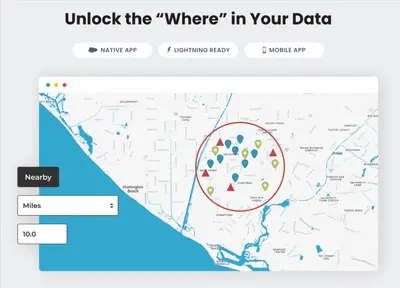 Geopointe Agentforce Actions | AI-Powered Geolocation for Field Sales — Salesforce plugin