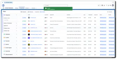 Global Database — Salesforce plugin