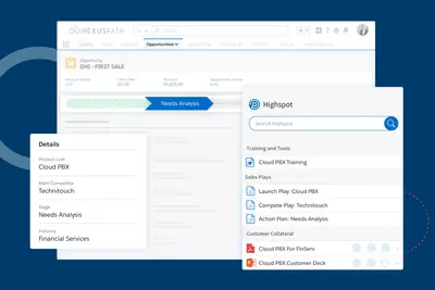 Highspot Sales Enablement — Salesforce plugin